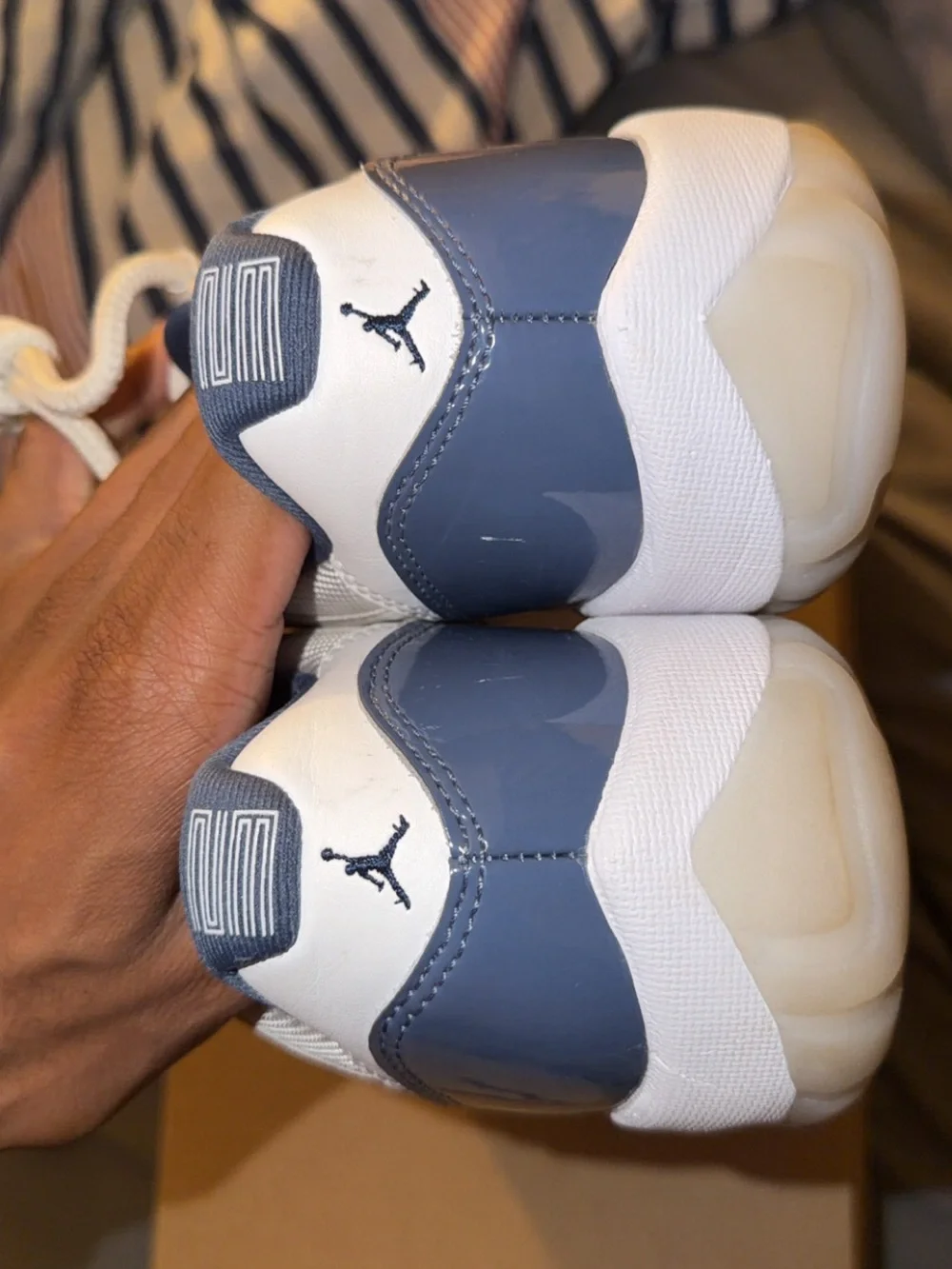 Jordan clean white